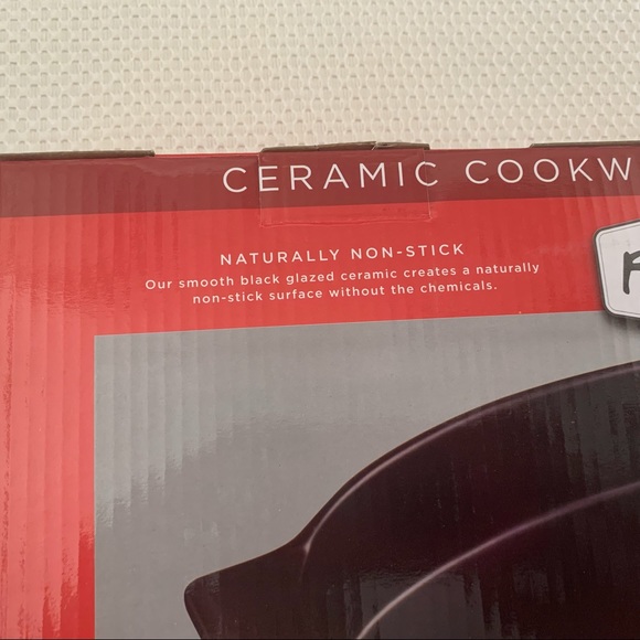 Parini Casserole Pan Ceramic Grill Cookware NIB B#29 - Picture 4 of 13